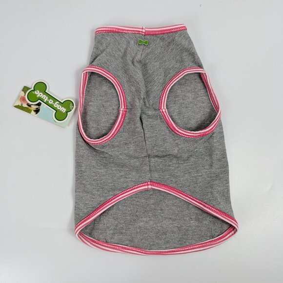 Wag-A-Tude Real Dogs Recycle Dog Tank Top Shirt - Picture 2 of 6